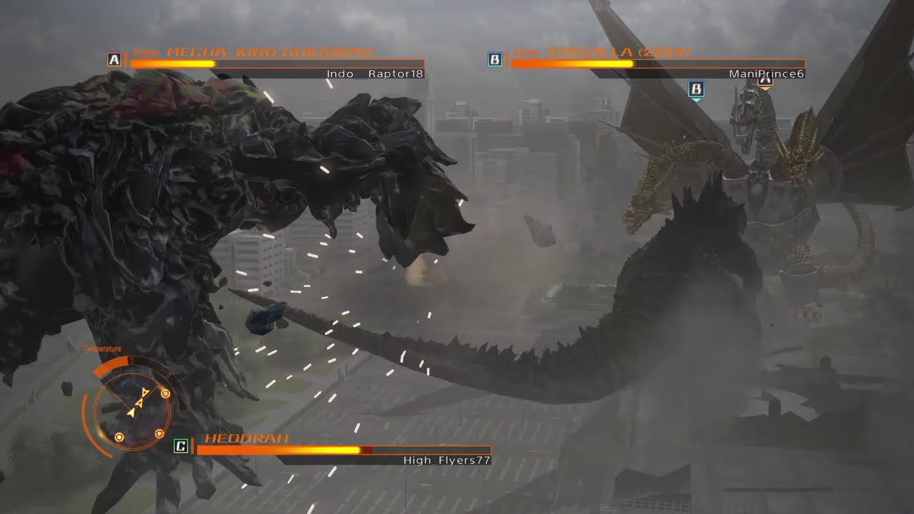 GODZILLA PS4: Hedorah vs Godzilla 2014 vs Mecha-King Ghidorah
