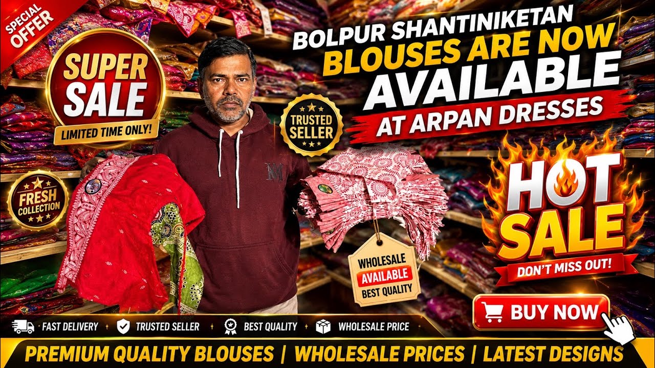 Howrah mangla haat Blouse wholesale market 2025I Kolkata mangla haat I ARPAN DRESSES