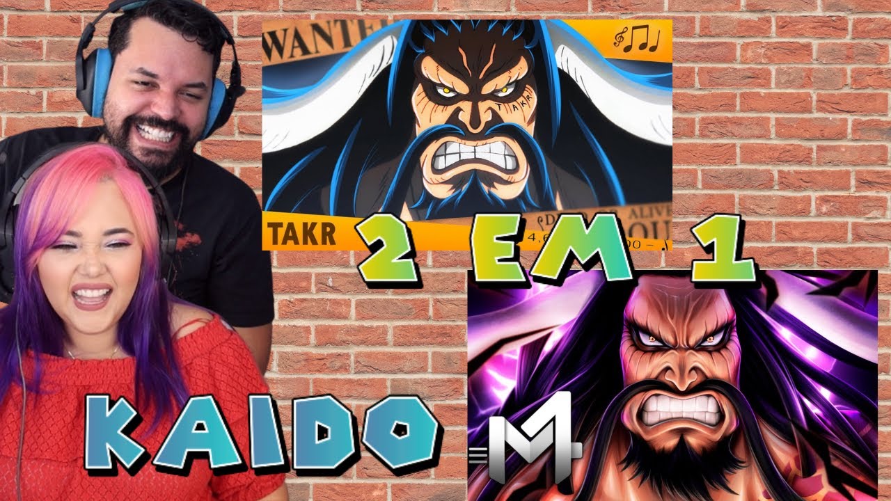 2 EM 1 TAKERU - Yonkou [Kaido / One Piece] e M4rkim Kaidou (One Piece) - 100 Feras // REACT