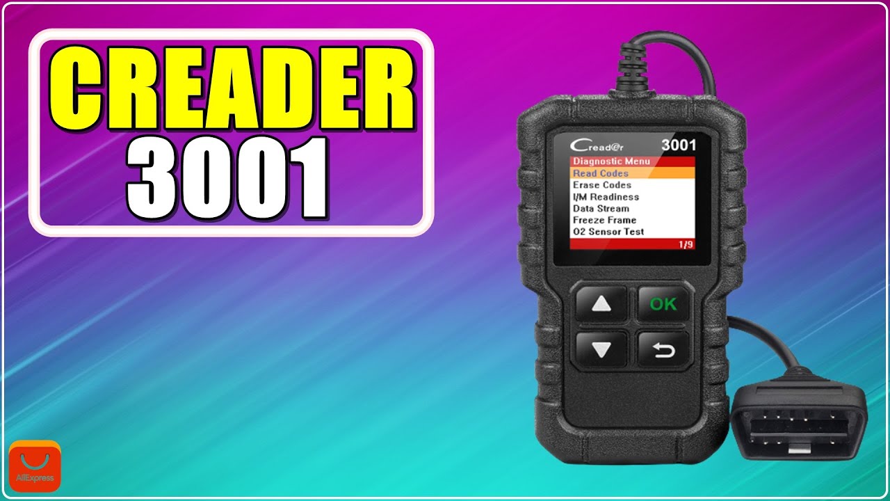 Обзор LAUNCH X431 Creader 3001 🔥 Лучший OBD2 сканер 2024 с Алиэкспресс - Диагностический автосканер