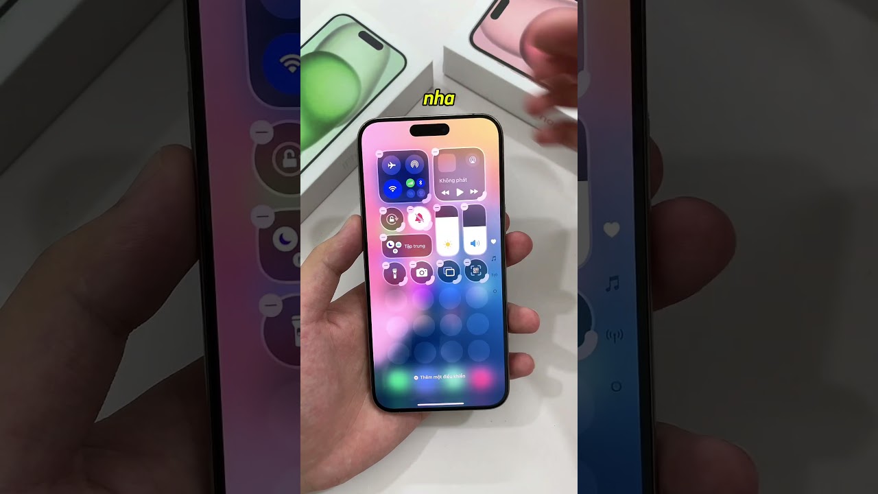 Hướng dẫn c&agrave;i trung t&acirc;m điều khiển #iPhone tr&ecirc;n iOS 18 về iOS cũ #fyp #foryou #xuhuong #smartphone
