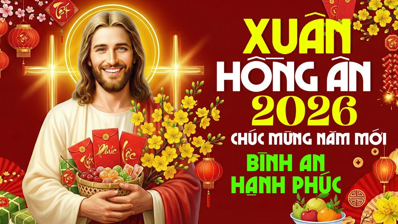 Thánh Ca Xuân Hồng Ân 2026 | Nhạc Thánh Ca Đón Xuân Hay Nhất, Nghe Thấy Bình An