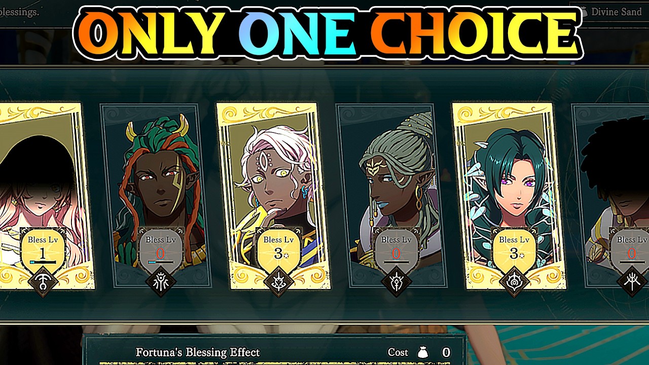 Не упустите благословения в Fire Emblem: Fortunes Weave