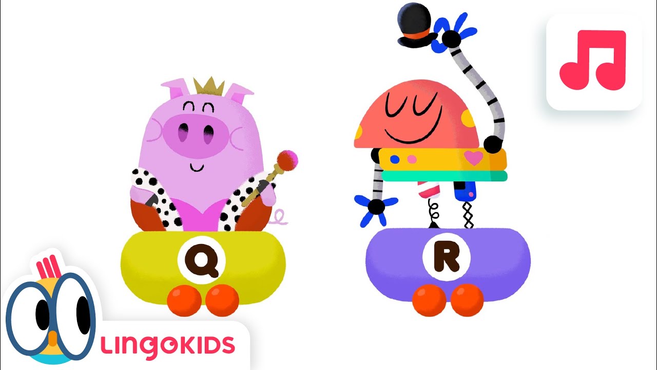 ABC Train Song 🚂🅰️🅱️ A is for Apple B is for Ball | Lingokids ABC song