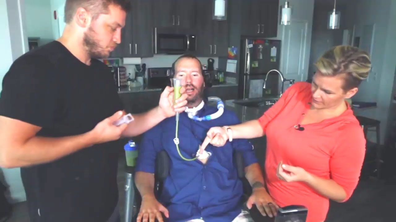 How to Use the Mic-Key Feeding Tube