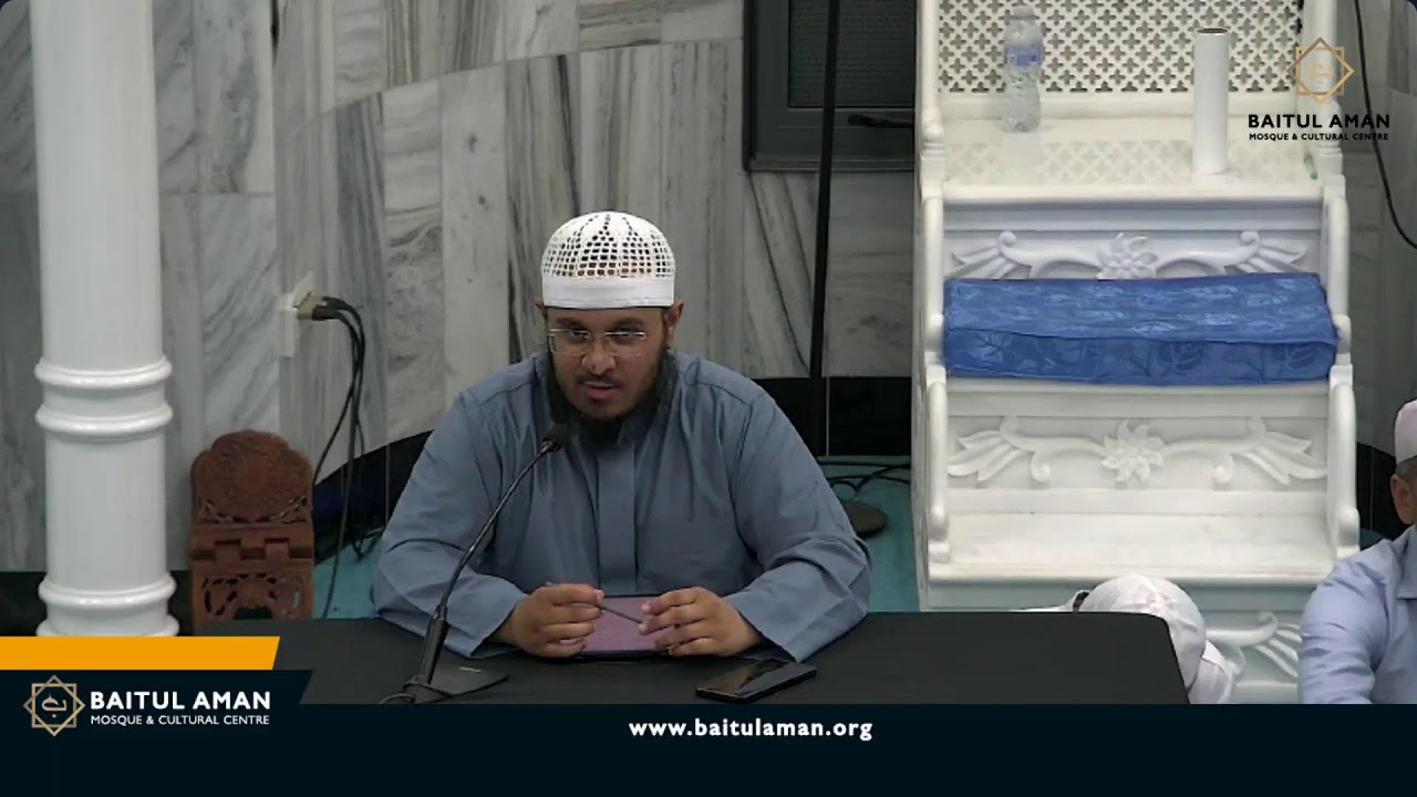 Imam An Nawawi's 40 Hadith (10) : By Ustadh Shabab Karim