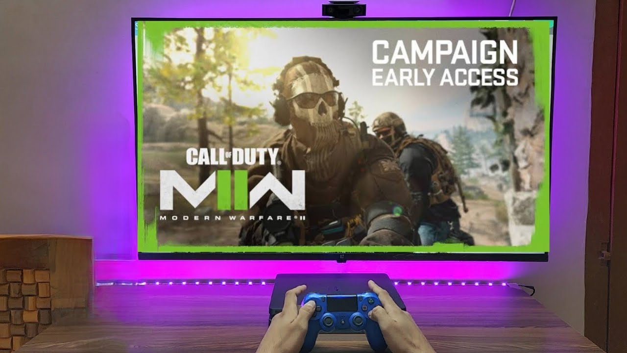 COD Modern Warfare II Campaign Gameplay (PS4 Slim)