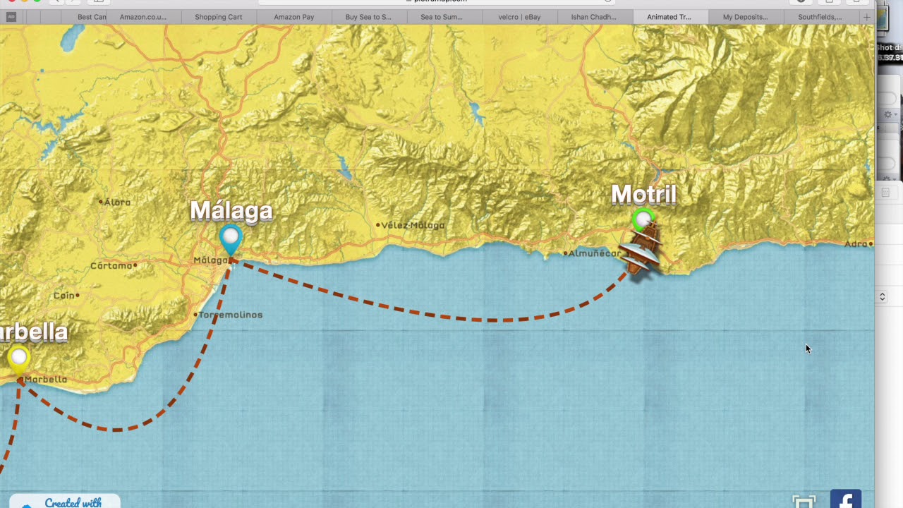 Week 2   - Southern Spain  (Gibraltar to Carthegena)
