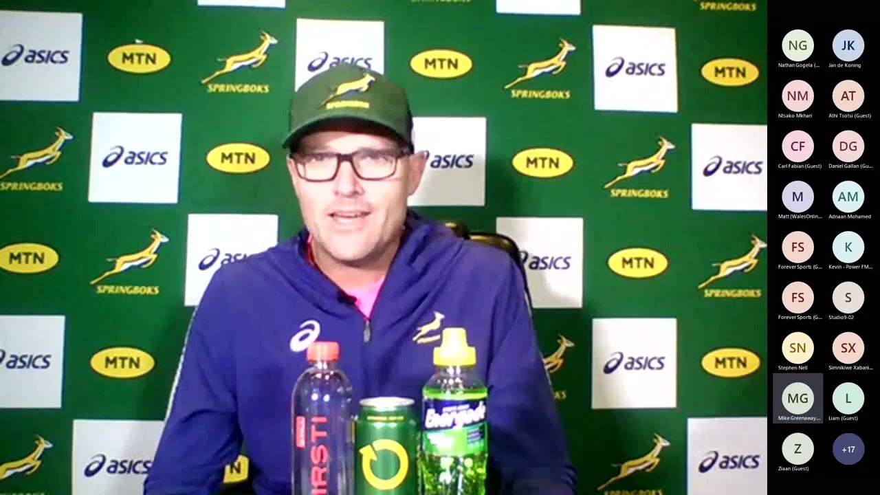 Springbok press conference: Jacques Nienaber 14/6/2022