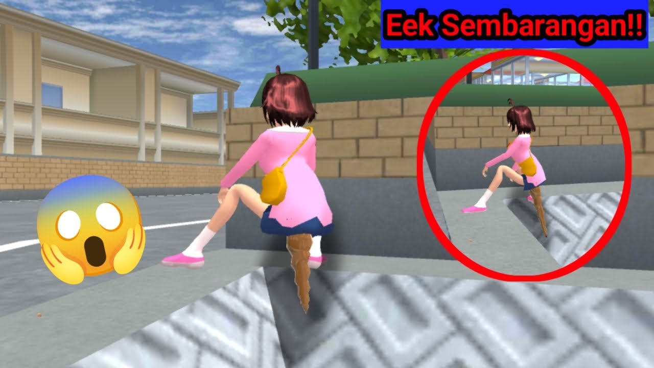 Eek Sembarangan!! Karin Dapat MBG di Sekolah || Sakura School Simulator