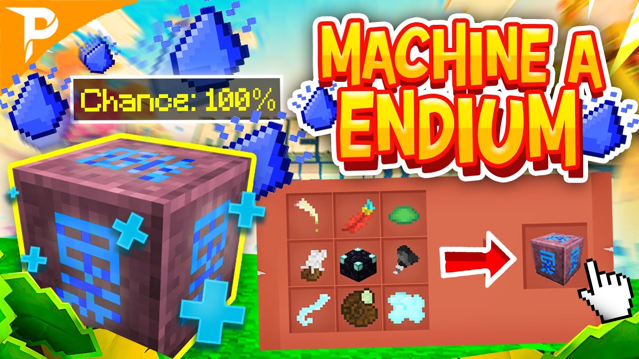 Je CRAFT la MACHINE à ENDIUM INFINI en 3 HEURES | Paladium V7 - 31