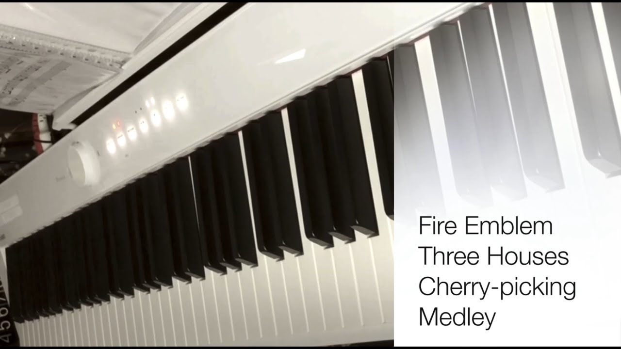 ファイアーエムブレム風花雪月つまみ食いメドレーPiano cover: Fire Emblem Three Houses Cherry-picking Medley