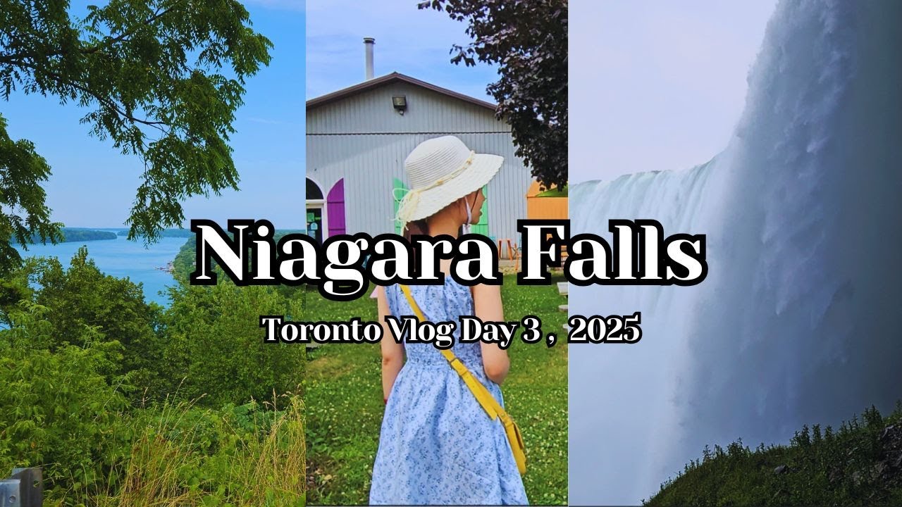 ✨ Exploring Niagara Falls 🇨🇦 | Journey Behind the Falls, Village Tour