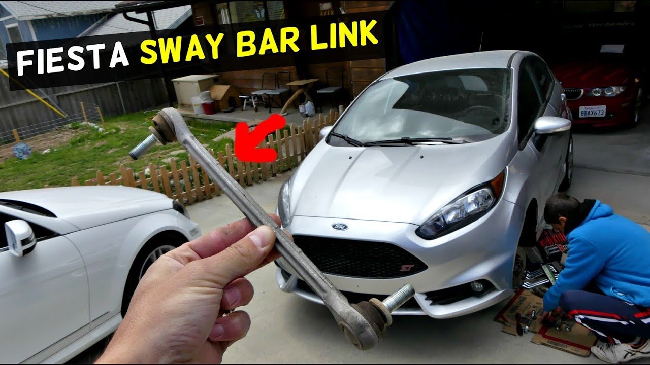 FORD FIESTA SWAY BAR LINK REPLACEMENT REMOVAL MK7 ST