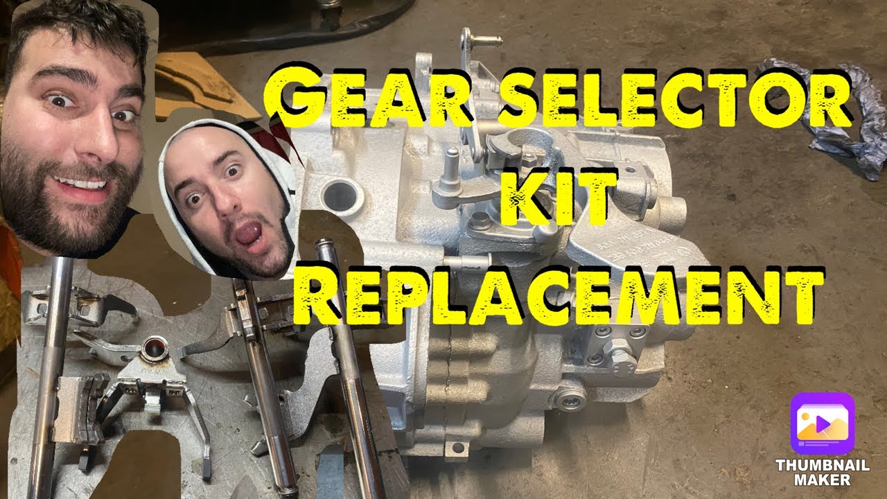 How to replace reinforced steel selector kit 1st & 2nd, 3rd & 4th, 5th & 6th to reinforce 02M 02Q