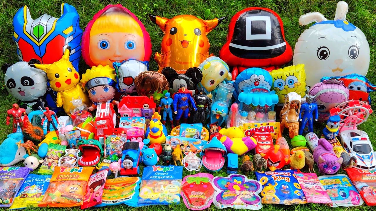 Hunting Es krim  Masakan Yupi Baby shark Masya and The Bear Upin Ipin Bebek Gajah Balon Karakter 102