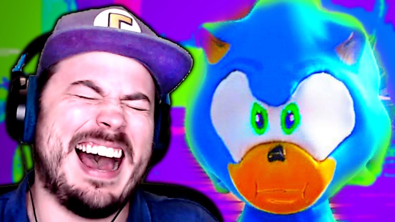 I CAN'T STOP LAUGHING AT SONIC!! | 3 Random Meme Games