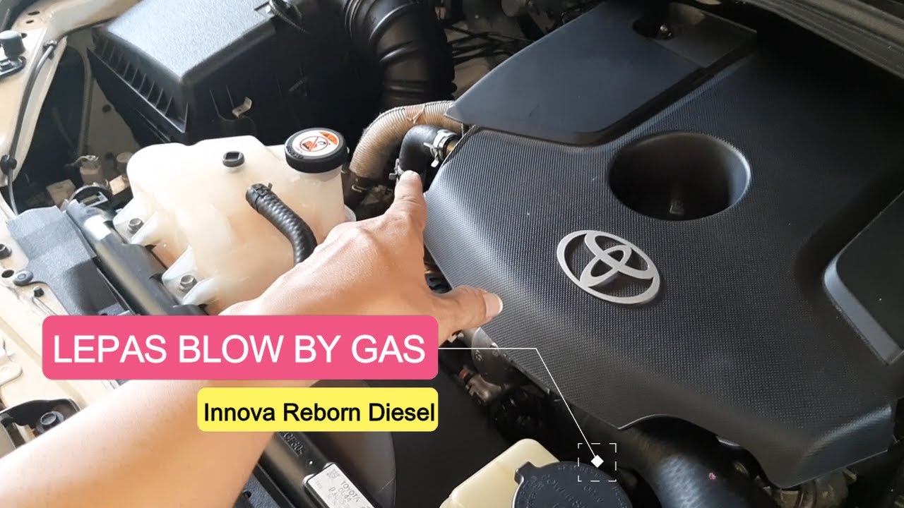 Menjaga Intake Manifold Innova Reborn Diesel Tetap Bersih | Buang Blow By Gas