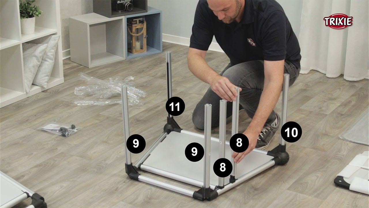Friends On Tour dog transport box S+M assembly instructions