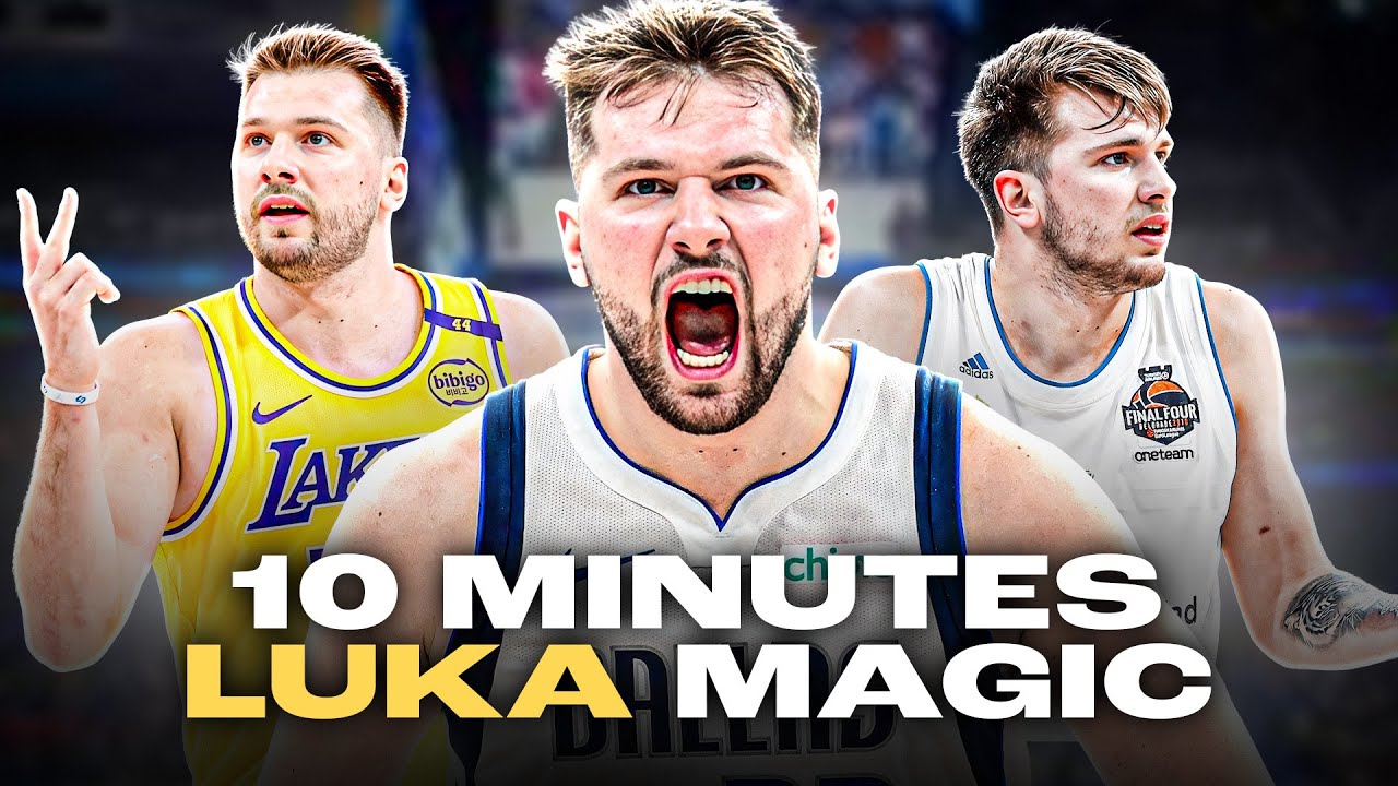 10 Minutes of Luka Dončić Pure Brilliance on the Court