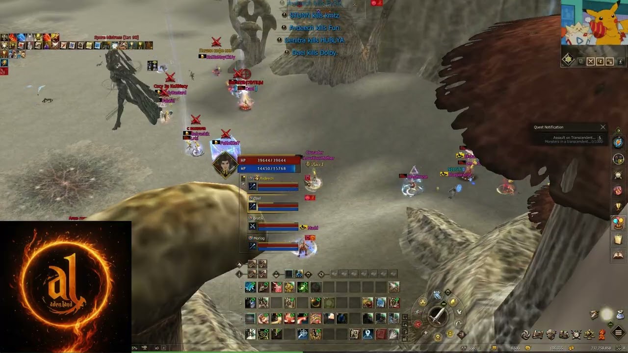 Lineage 2 Aden Land. Страха нет!.