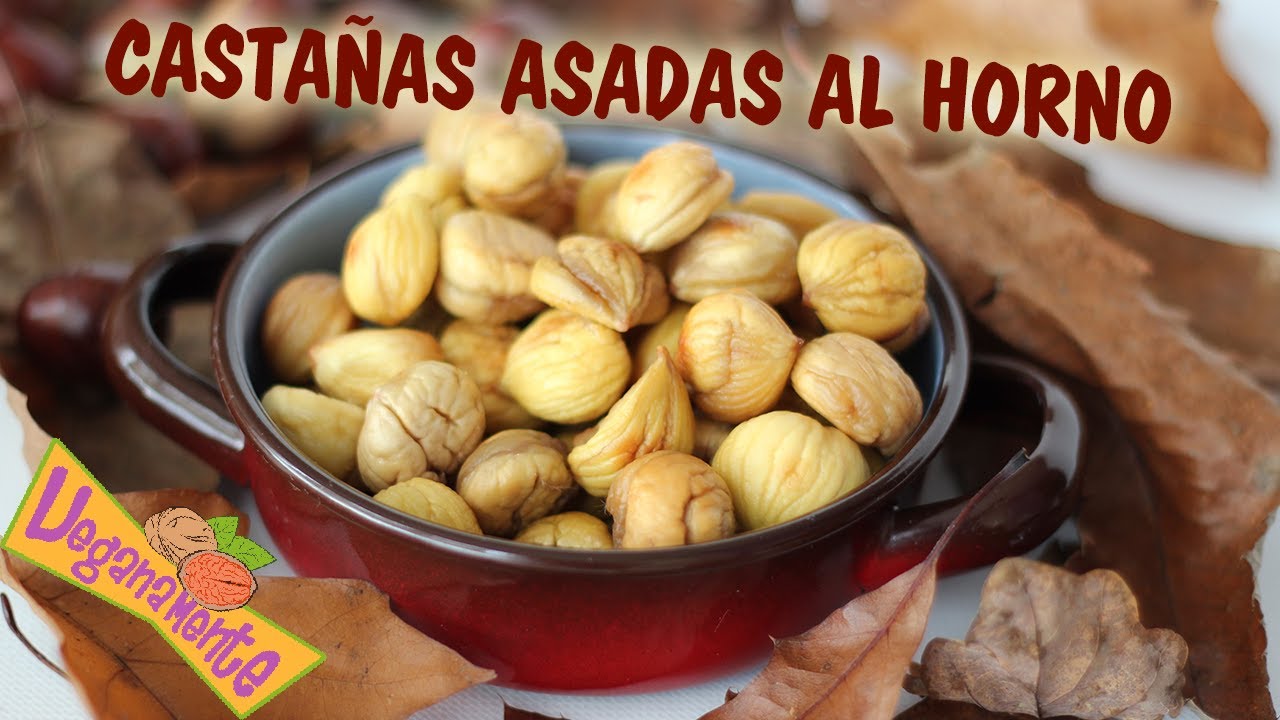 CASTAÑAS ASADAS AL HORNO y CÓMO CONGELARLAS