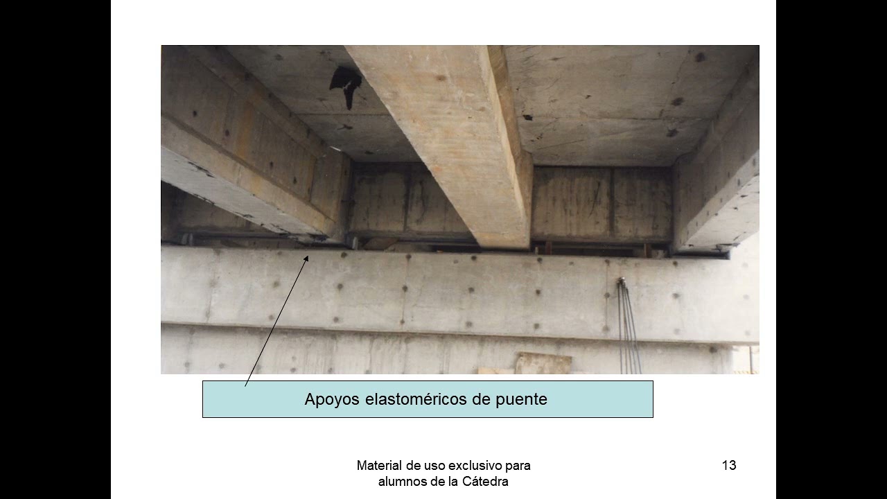 Apoyos de puentes , apoyos de neopreno