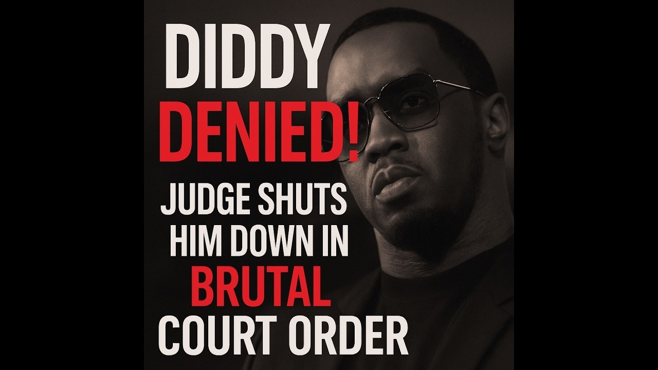 SEAN DIDDY COMBS JUDGE JUST DROPS BOMBSHELL DENIAL OF BOND FOR THIS REASON!