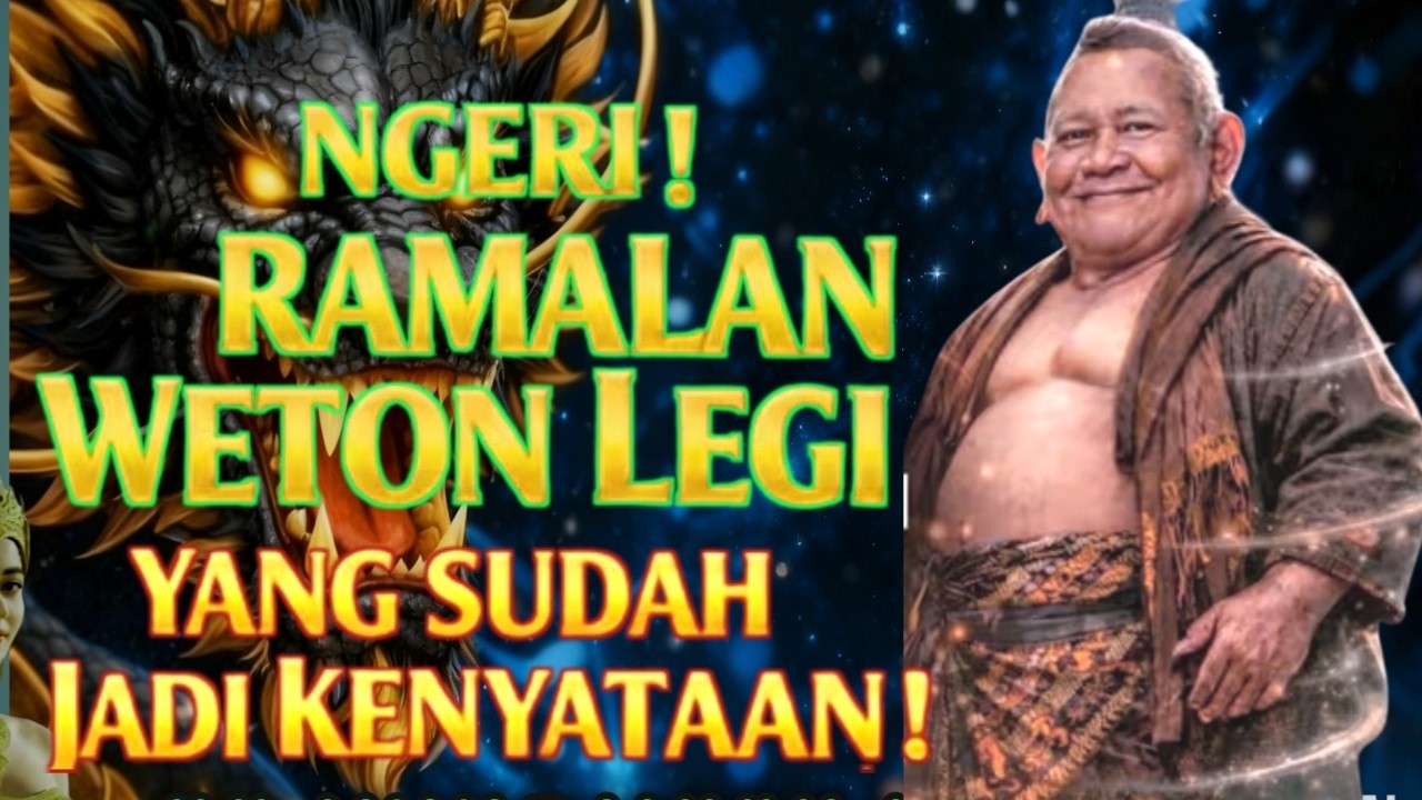 NGERI! 5 RAMALAN WETON LEGI YANG SERING TERBUKTI Rezeki Terlambat, Pengkhianatan & Spiritual Kuat!