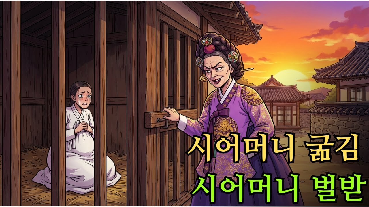 잔인한 시어머니는 임신한 며느리를 사흘 동안 굶겼고, 결국 그 대가를 치르게 되었다.| 민담 | 전설 | 설화 | 옛날이야기