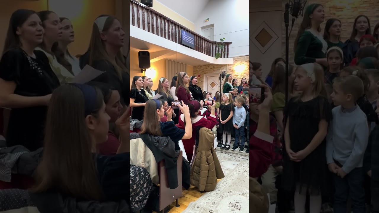 Grupul mixt și corul copiilor - Vreau să-i cânt din inimă 