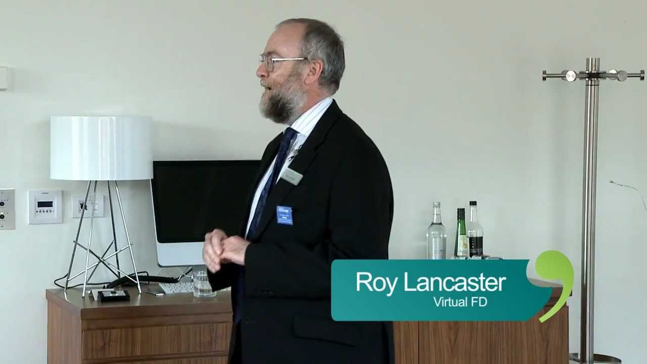 Accounting Tips from Roy Lancaster of Virtual FD