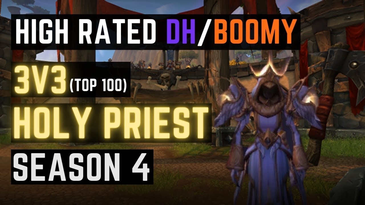 Holy Priest PvP | High Rated 3v3 - Top 100! | 10.2.7