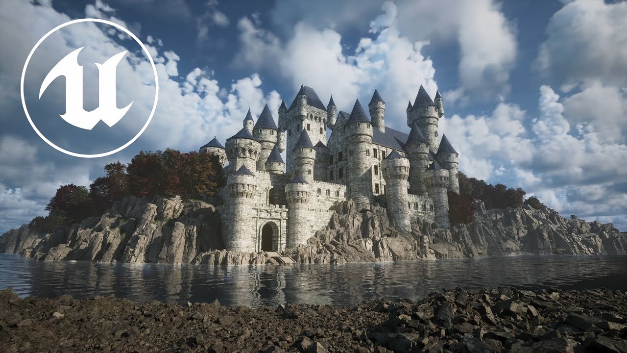 Постройка замка с помощью Unreal Engine 5 / Udemy