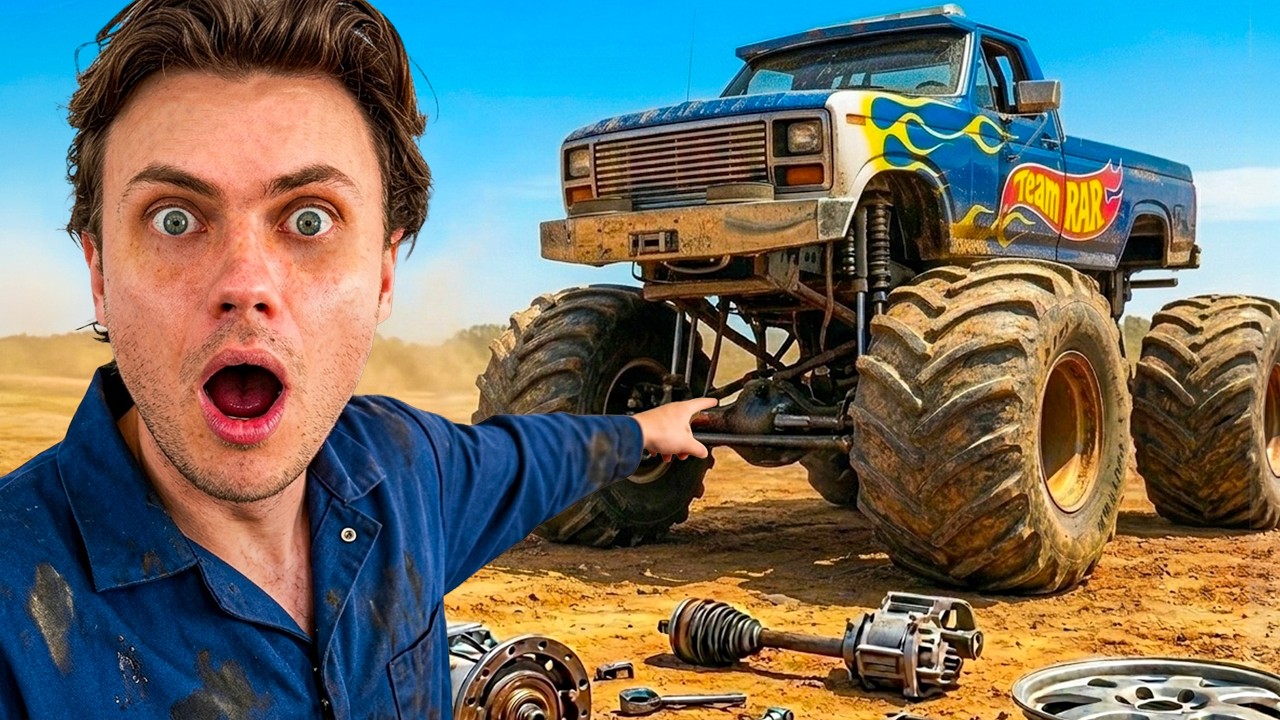We REBUILT the MONSTER TRUCK...