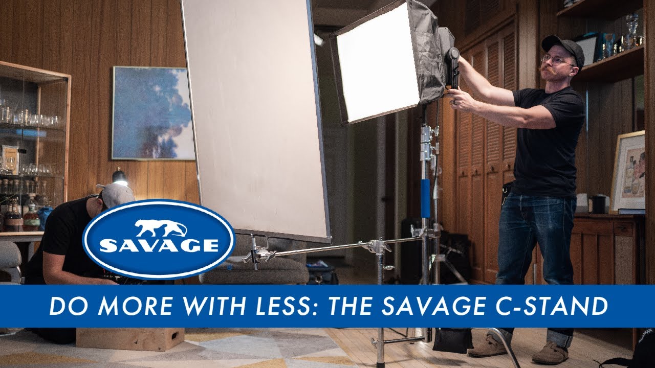 Do More with Less Gear in the Way: The Savage C-Stand