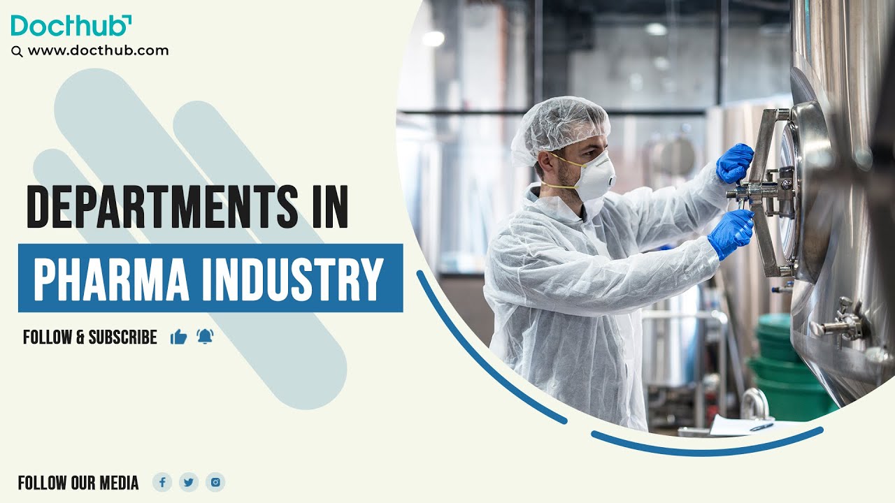 Departments in Pharma Industry | Detail Information | Career in Pharmacy