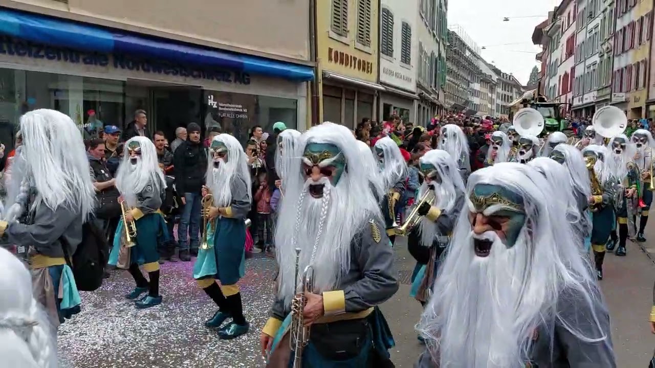 Guggemussik Wasserfalleschränzer An De Liestal Fasnacht (18.2.2024)