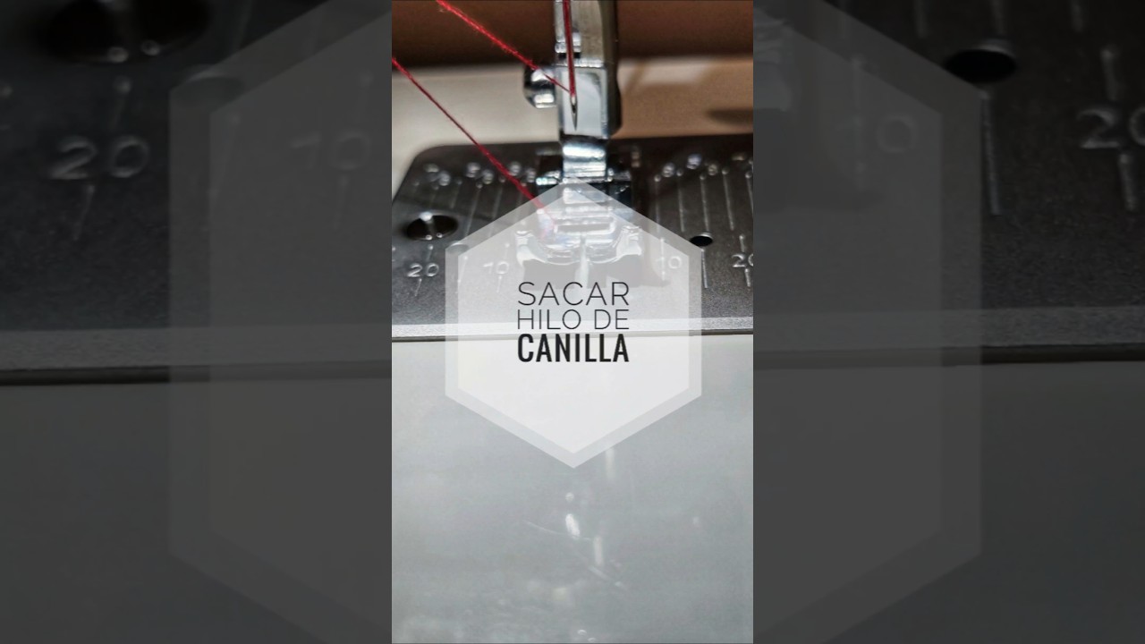 C&oacute;mo sacar el hilo de la canilla #sewing #coser #maquinadecoser #tutorial #costura #diydecostura