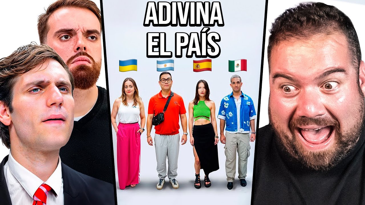 ADIVINA EL PAÍS CON IBAI Y GASPI - Mi Reacción *risas*