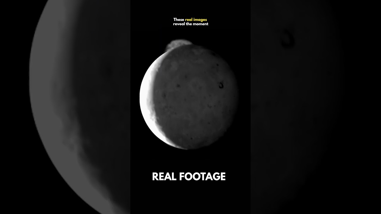 REAL Footage Of Volcanic Eruption On Jupiter&rsquo;s Moon, Io #shorts