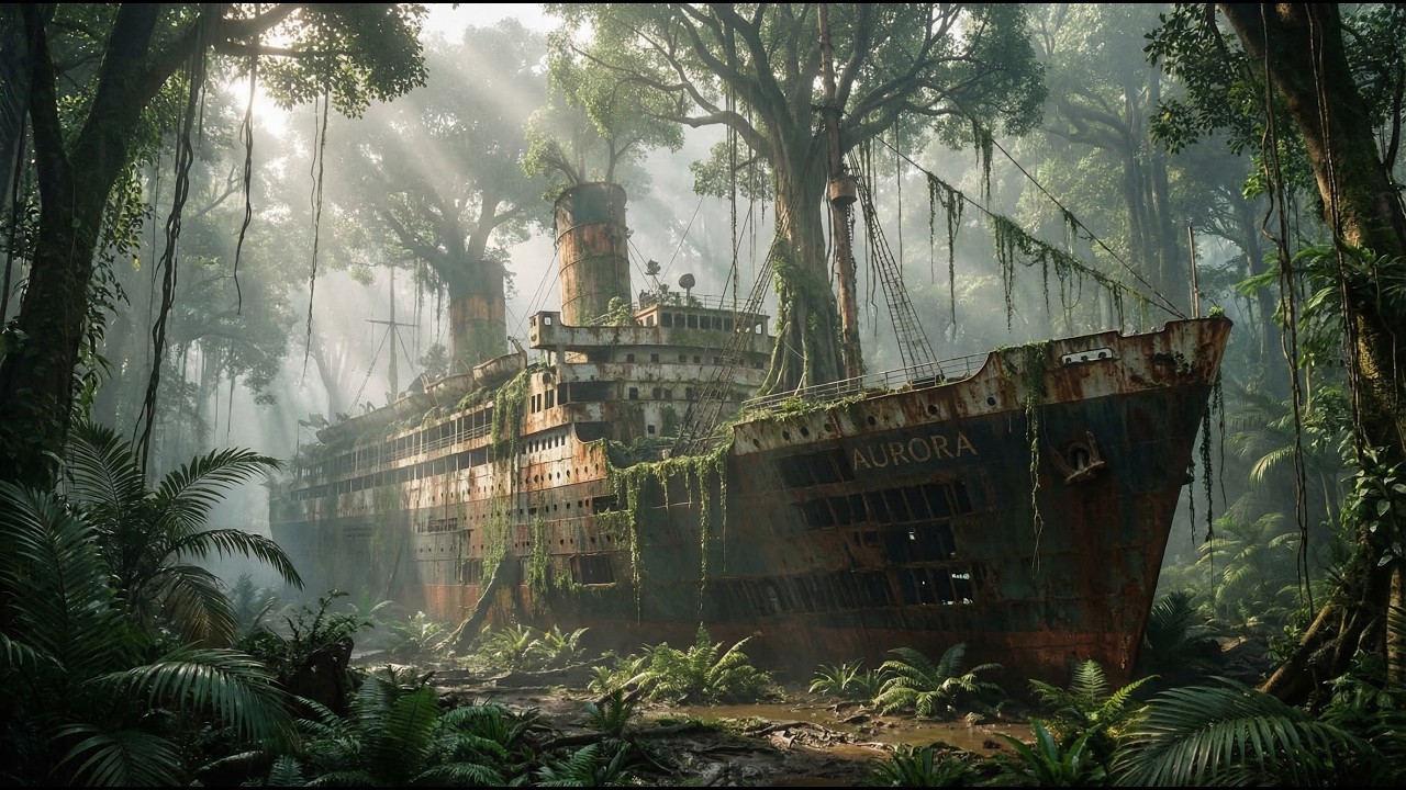Restoring a 100 Year Old Abandoned Cruise Ship in the Jungle