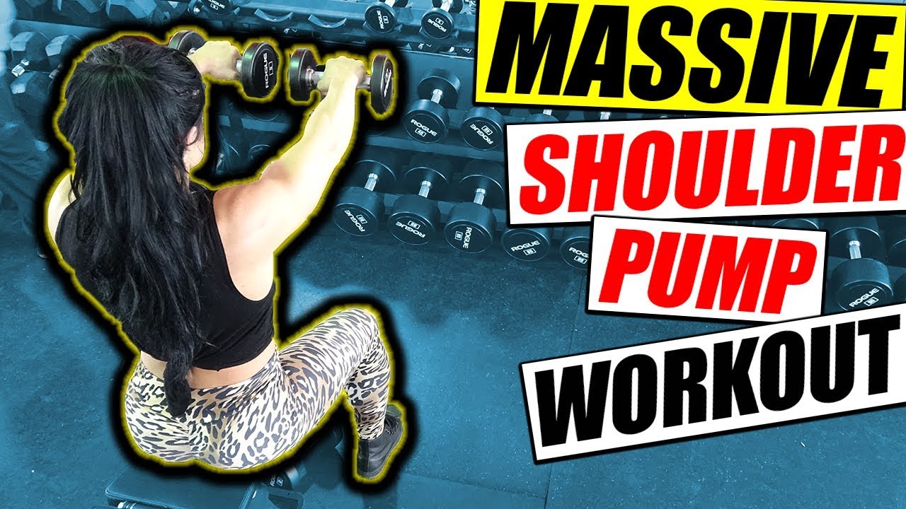 High Volume Shoulder Workout | WIth IFBB Pro Ivana Ivusic
