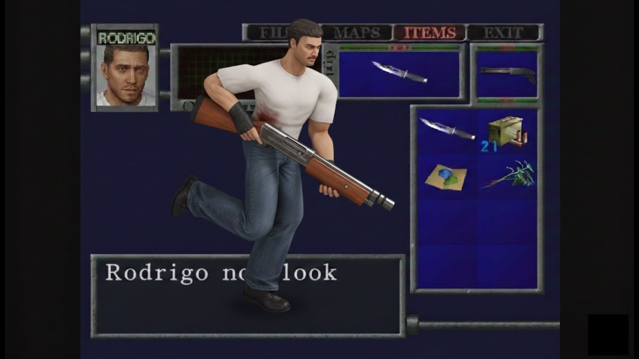 Biorand Resident Evil 2 Leon B R821-01J6 firstrun with shotgun