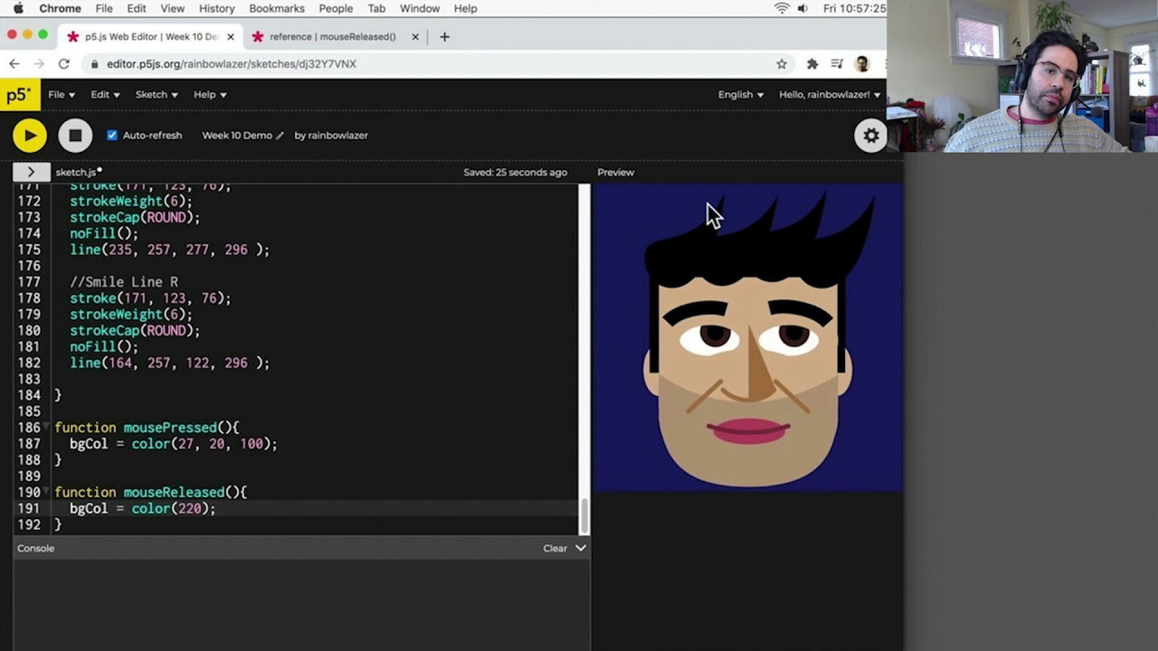 Drawing with Code - Interactive Composition Assignment Demo