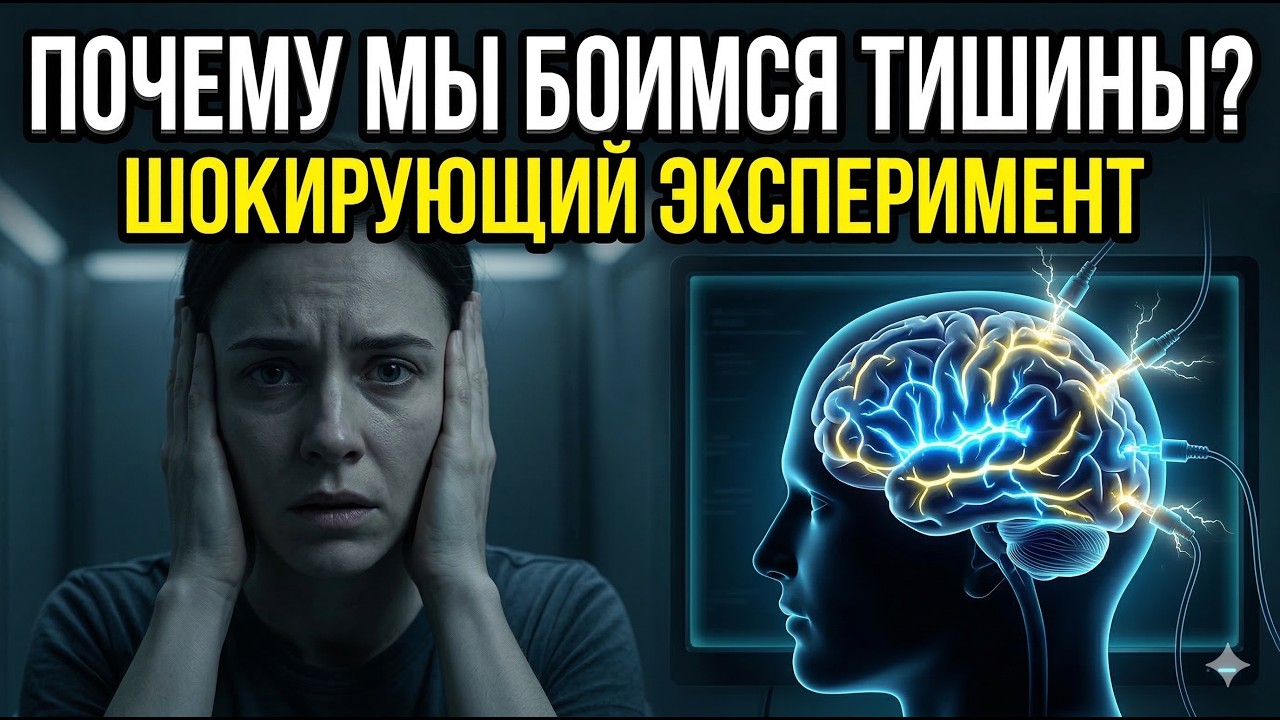 Почему Тишина Нас Пугает? Шокирующий эксперимент над мозгом