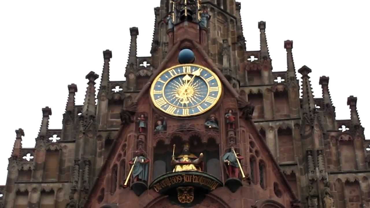 The Frauenkirche Clock (Männleinlaufen) in Nurnberg
