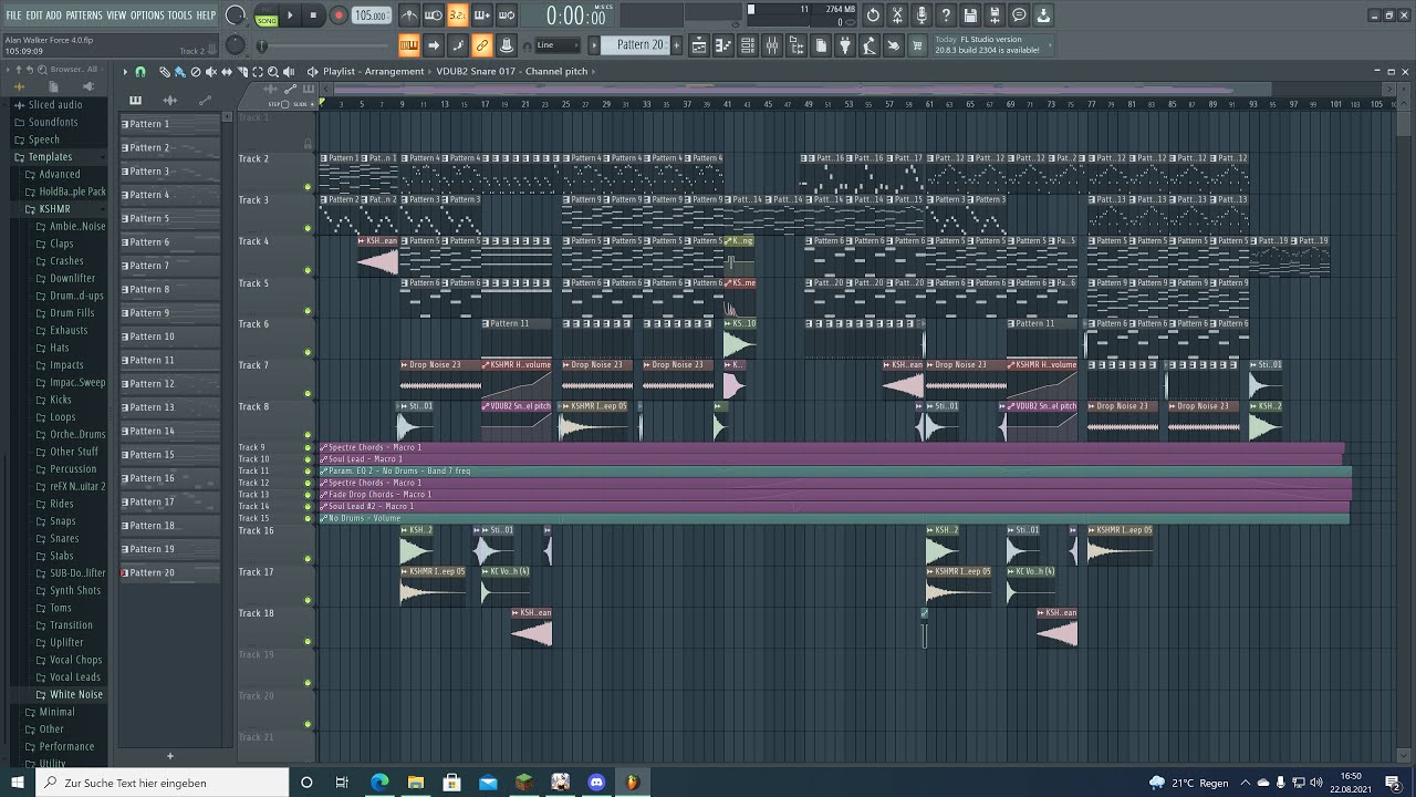 Alan Walker - Force [not NCS Release anymore] FL-Studio Remake