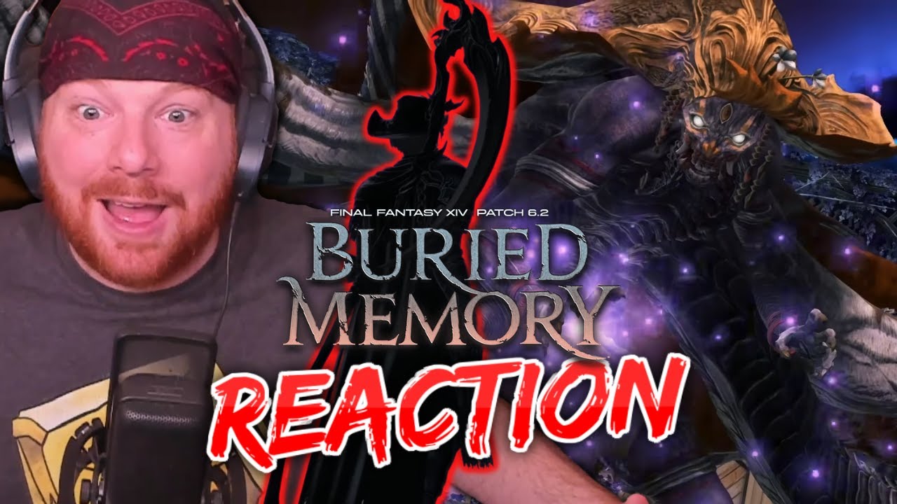 Krimson KB Reacts: FINAL FANTASY XIV Patch 6.2 - Buried Memory