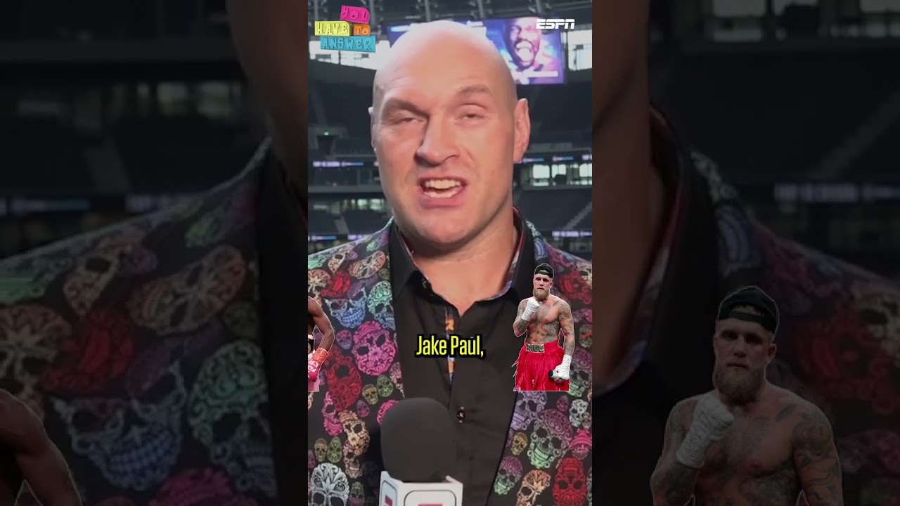 Когда Тайсон Фьюри выбирал между Джейком Полом и KSI 👀